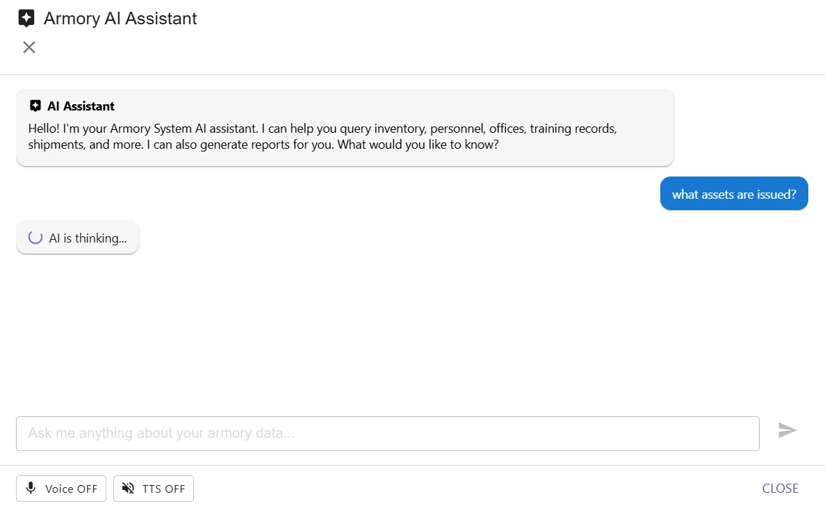 Armorer AI Assistant